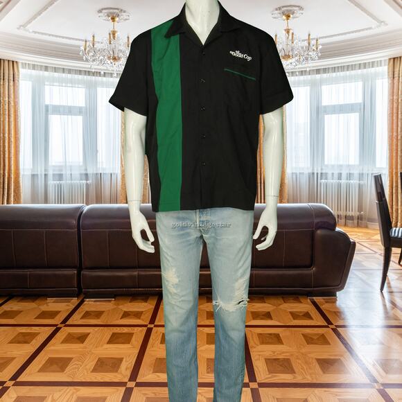 Netflix The Good Cop Promo TV Show Series Be Retro Tony Danza Bowling Shirt M - Picture 6 of 9